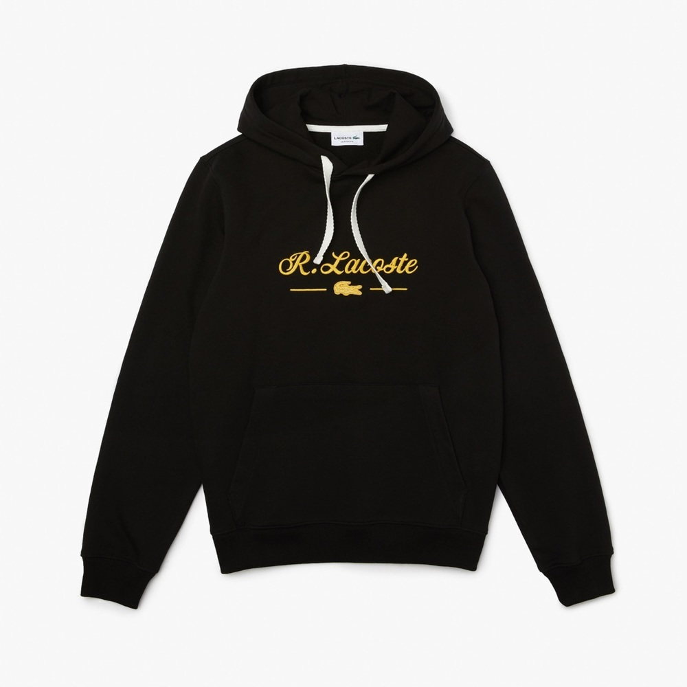 Lacoste long sleeve graphic popover with R.Lacoste